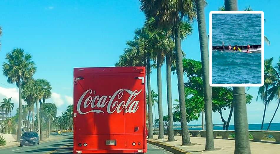 Un empleado de Coca-Cola