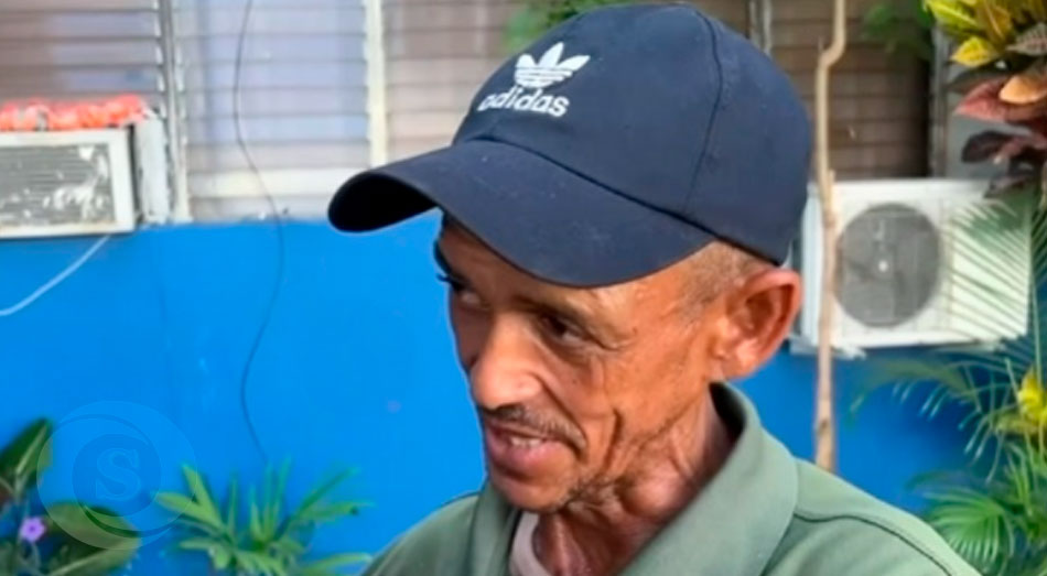 Un hombre identificado como Pedro