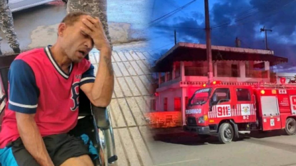 Un hombre identificado únicamente como Yuneiby