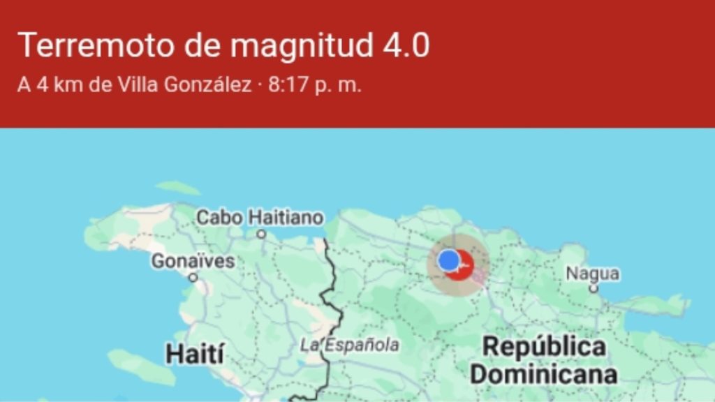 Un movimiento telúrico de magnitud 4.1
