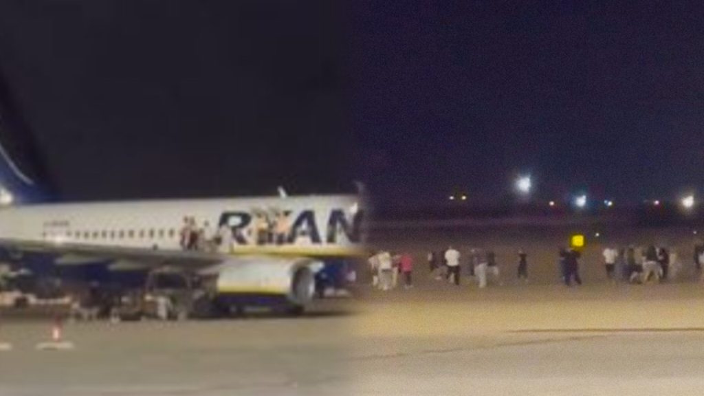 Un vuelo de la aerolínea Ryanair