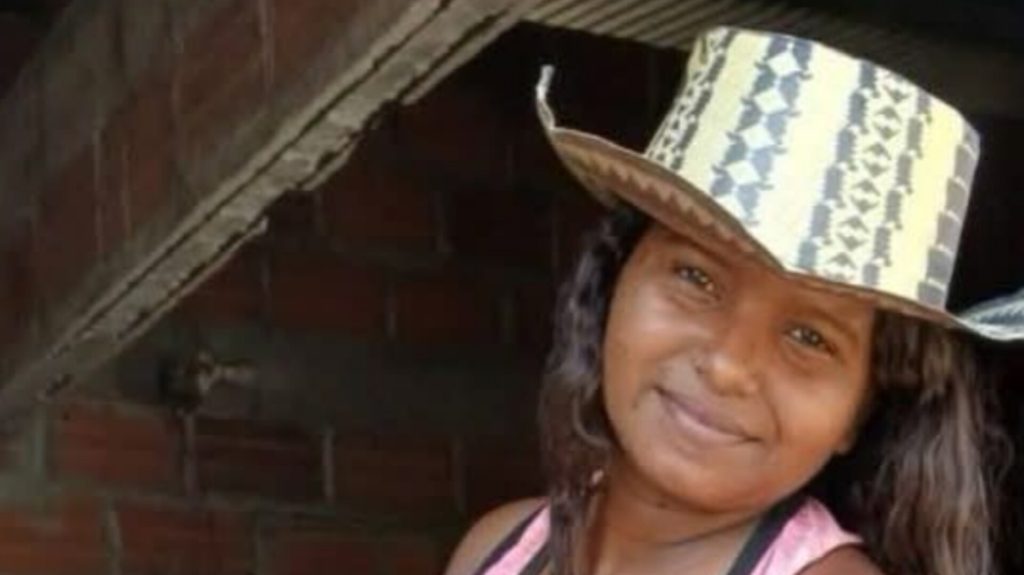 Una mujer identificada como Sindy Paola Amaris Gutiérrez