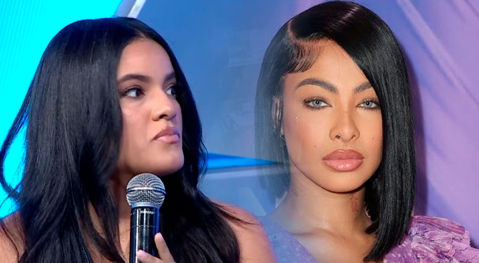 Yailin La Más Viral y la comunicadora Merisa Montás