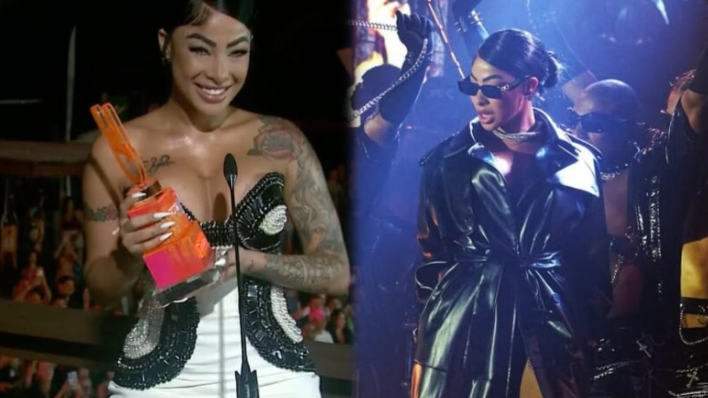 Yailin, destacó durante la quinta edición de los Premios Tu Música Urbano 2025