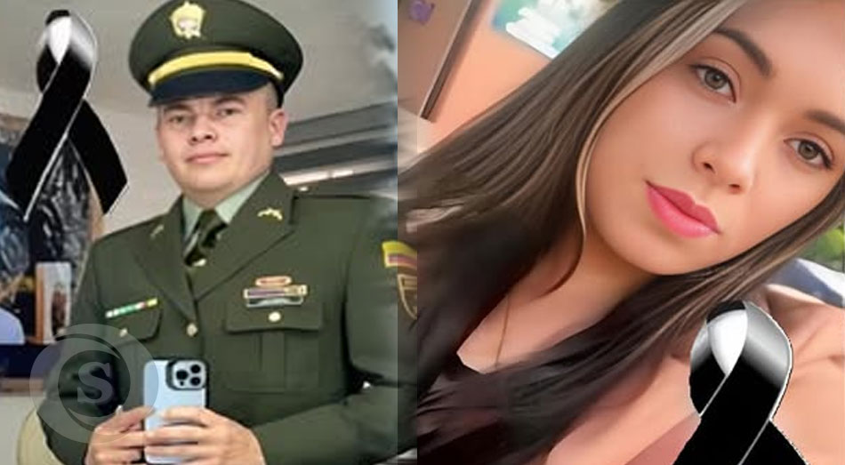 Yésica Paola Chávez Bocanegra, y su expareja Andrés Julián Mesa Ramírez